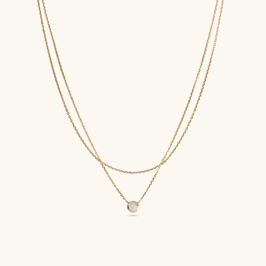 Opal Layered Necklace